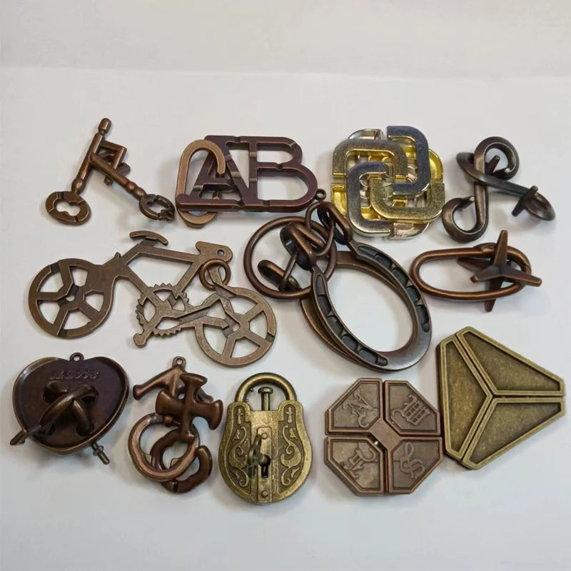 Metal Magic Baffling Puzzles &ndash; Interlocking Brain Teasers
