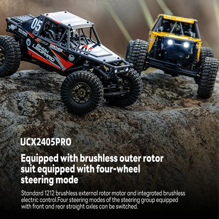 UCX2405 RC Crawler &ndash; 4WD Brushless and Brushed Motor