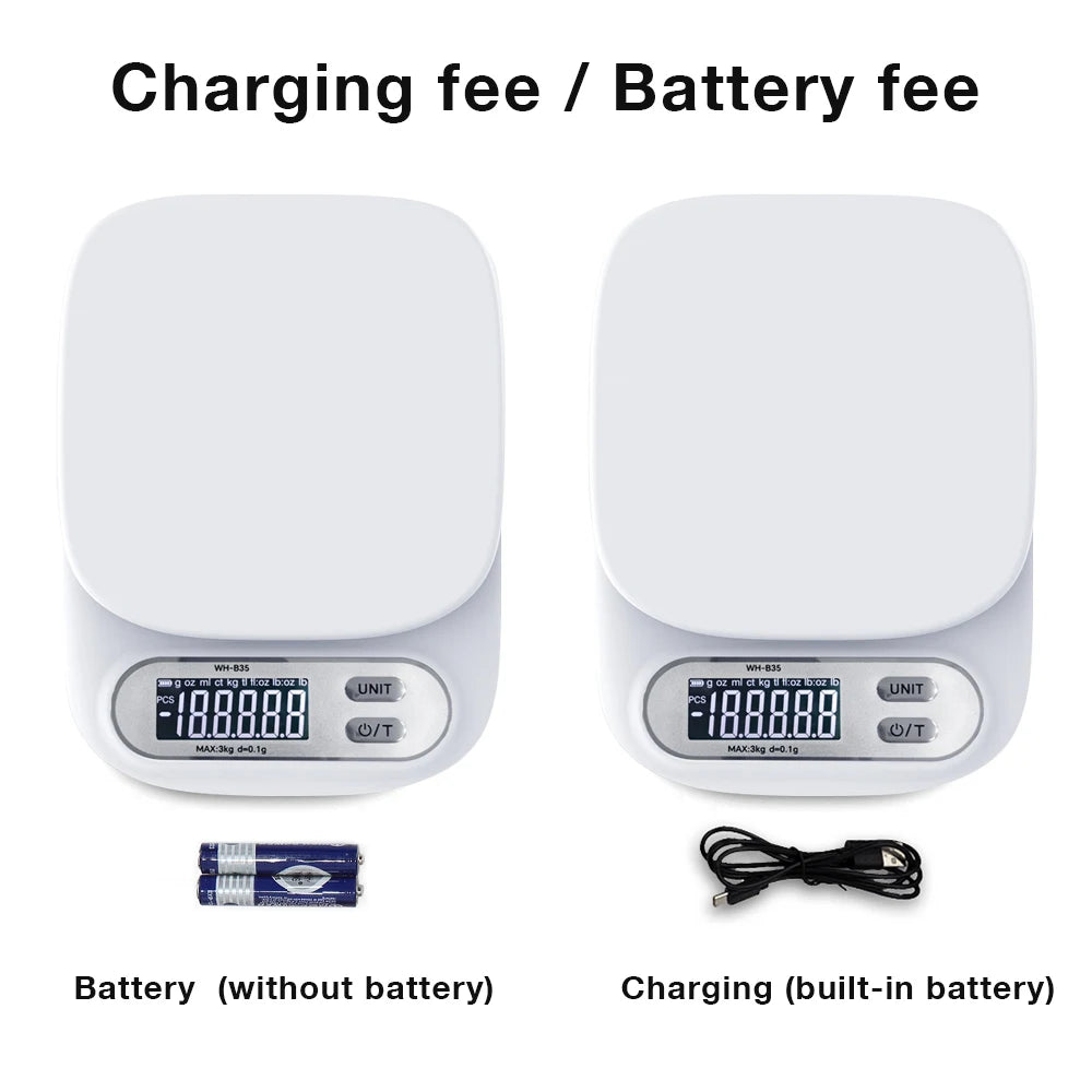 WH-B33/B35 Digital Kitchen Scale - High Precision 0.1g