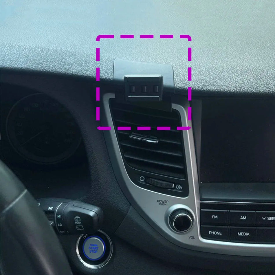 Hyundai Tucson Bil Telefonhållare Trådlös Laddningsbas