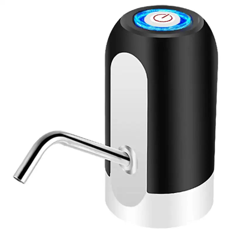 Automatic Electric Water Bottle Pump One Click Dispenser Black / CN