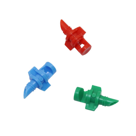 Versatile Micro Refraction Nozzle Sprinkler - 20/50/100Pc Set for Efficient Garden Irrigation