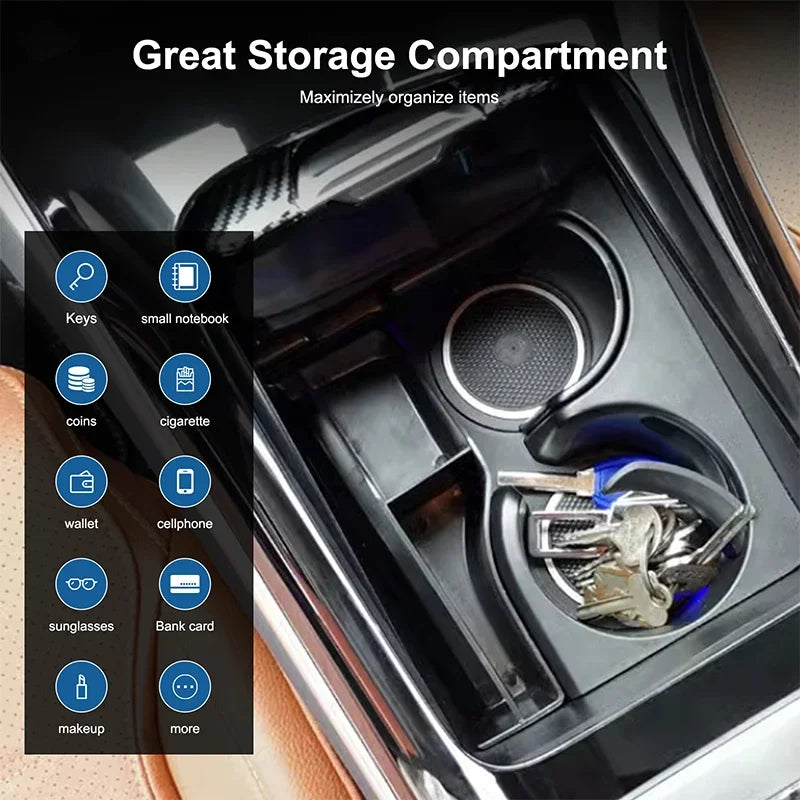 Úložná skrinka na stredovú konzolu Mercedes GLC X254 2023 s podnosom na poháre