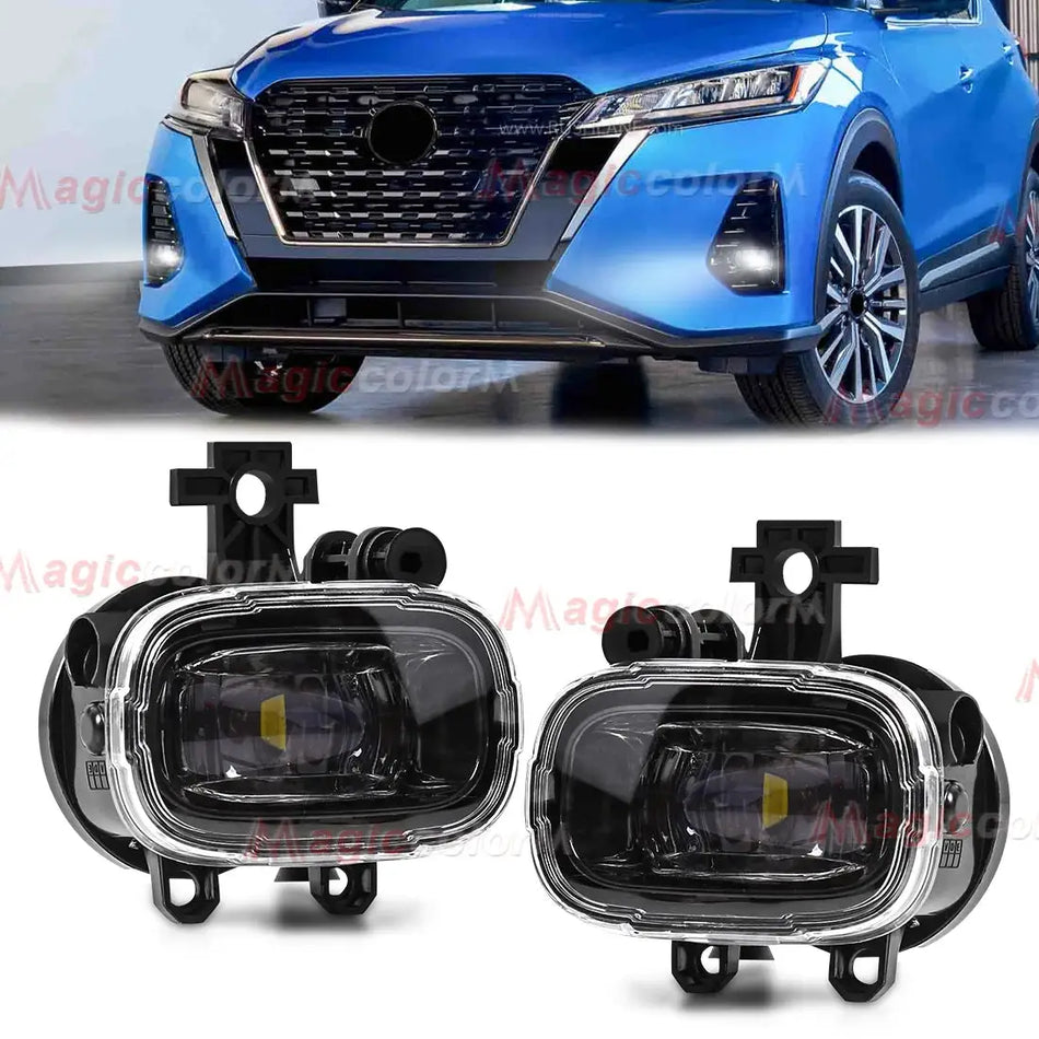 Halogen Led Fog Lamp for Nissan NAVARA NP300 X-trail Xtrail Rogue Kicks Juke Frontier Pathfinder for Mitsubishi Xforce 2024 by InterCyprus Trading Ltd