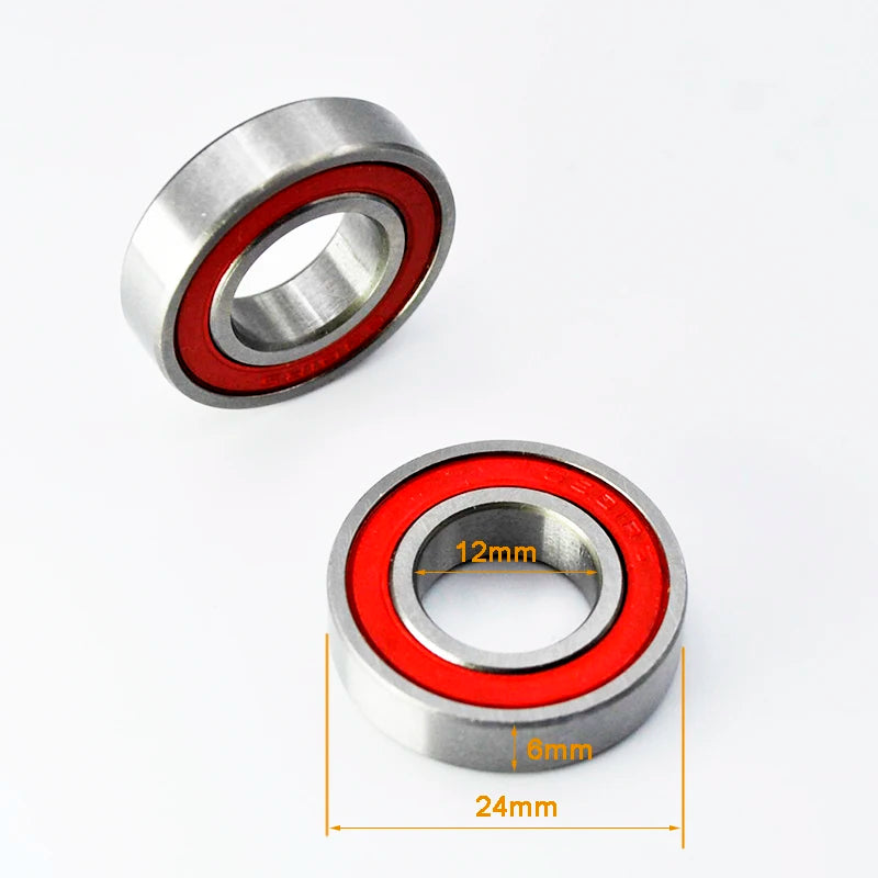 Hybrid Ceramic 6901 2RS Bearing 12x24x6mm &ndash; Low Friction