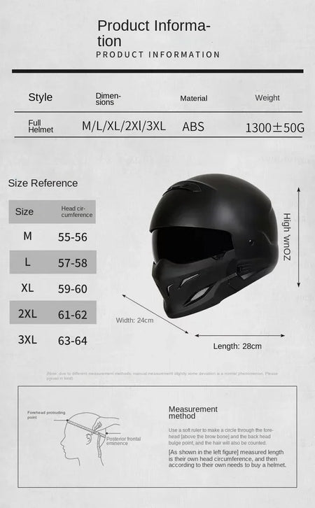 Bluetooth Scorpion Full Face Motorcycle Helmet with Detachable Assembly