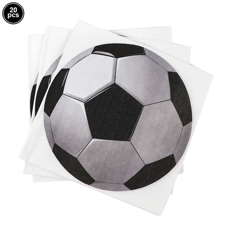 Soccer Party Supplies &ndash; Football Themed Birthday Decorations for Kids 20pcs nakpins