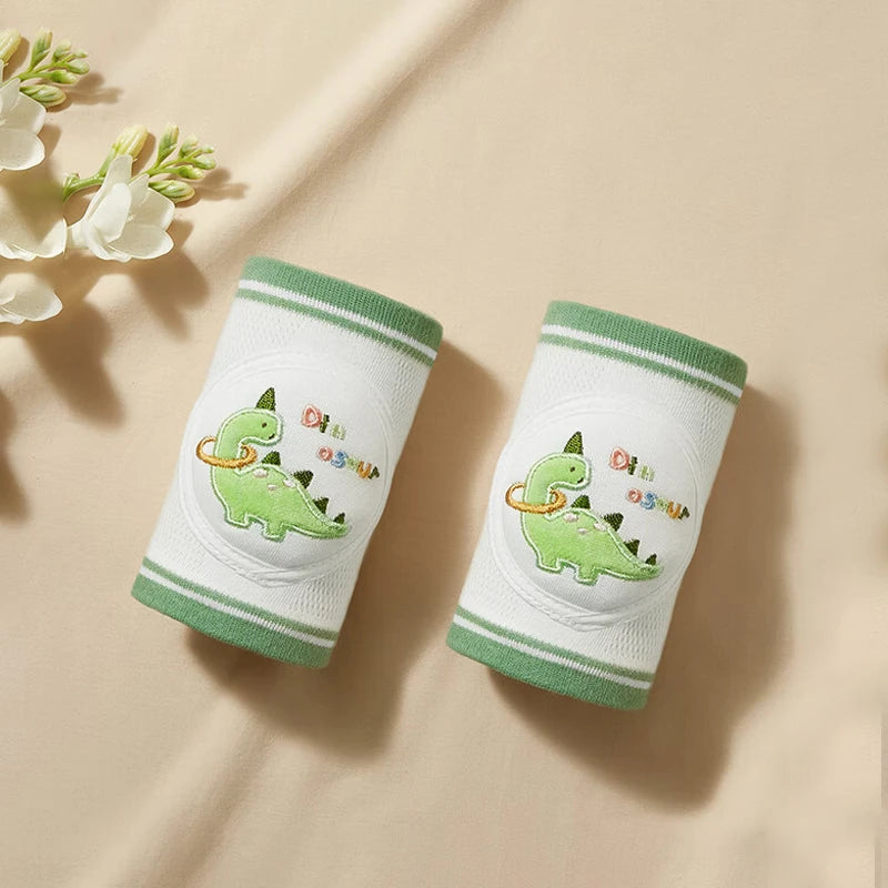 Baby Knee Pads For Crawling &ndash; Breathable Mesh Comfort Green / 0-4 Years Old