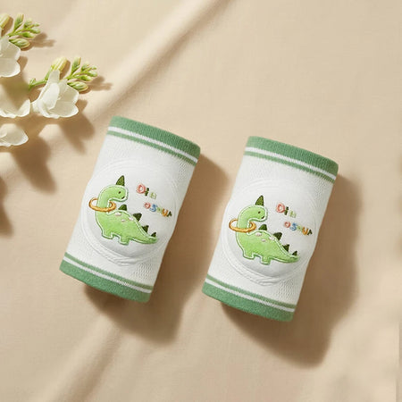 Baby Knee Pads For Crawling &ndash; Breathable Mesh Comfort Green / 0-4 Years Old