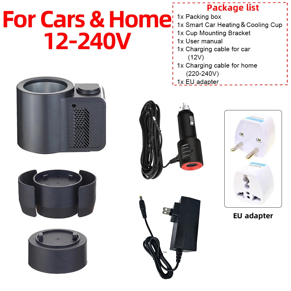 Intelligent Car Heating And Cooling Cup &ndash; 12V 300ml R11P-EU