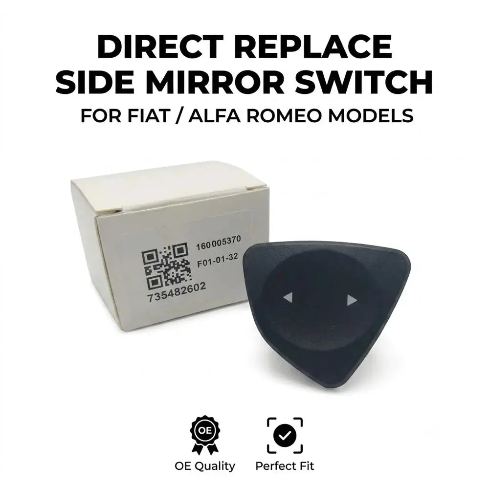 Front Right Power Window Switch 4 Pin for Fiat 500 595 695 Panda by InterCyprus Trading Ltd