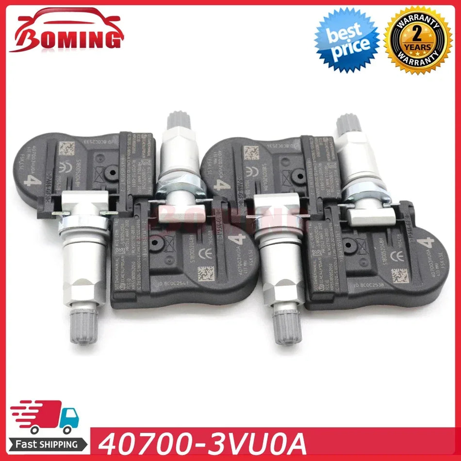 TPMS sensors 433MHz Nissan Pulsar, Qashqai II, Tiida, Teana, X-Trail, Rogue