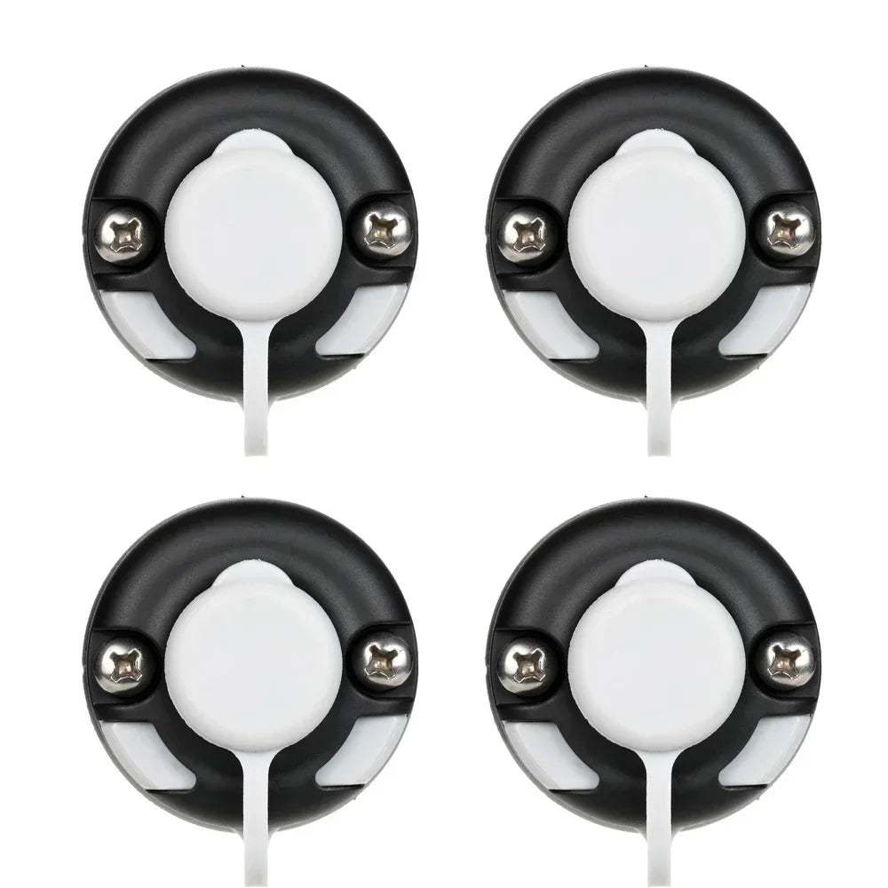 Durable Nylon Kayak Mount Base Inflatable Boat Sea Rod Holder Mount Base Tackle Kit Accessory 4 Piece