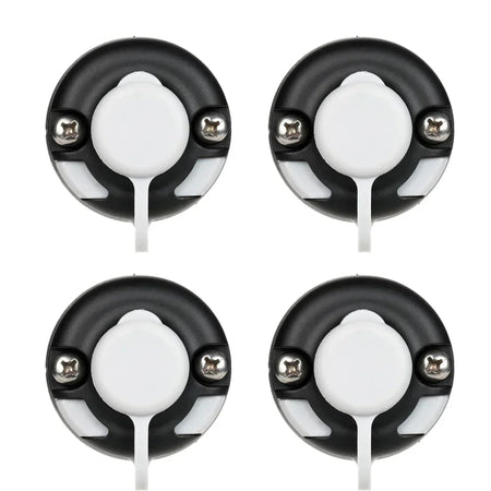 Durable Nylon Kayak Mount Base Inflatable Boat Sea Rod Holder Mount Base Tackle Kit Accessory 4 Piece