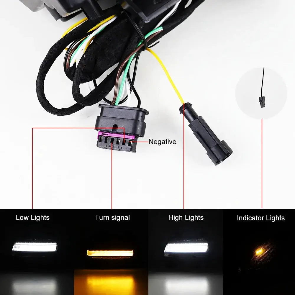 LED Fender Light Turn Signal Lights DRL Side Marker Lights for Jeep Wrangler JL Sahara Rubicon 2018-2025 by InterCyprus Trading Ltd