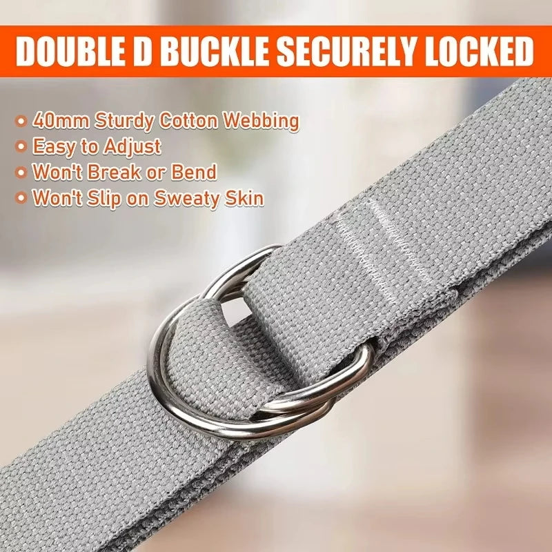 Adjustable Pull-Up Power Band for Home Fitness, Horizontal Bar Strap