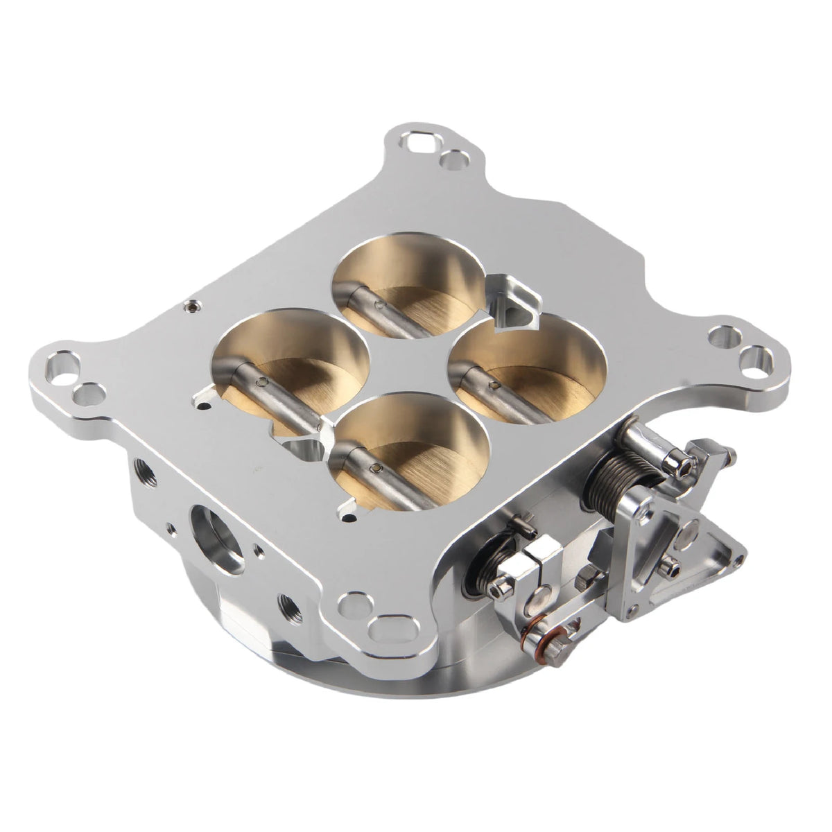 CNC 4 Barrel Throttle Body With 1200CFM Aluminum Fuel Injection by InterCyprus Trading Ltd