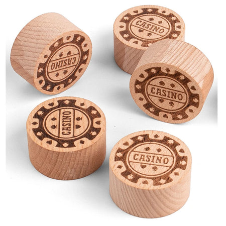 Six Chips Wooden Puzzle Boxes - Educational Puzzles