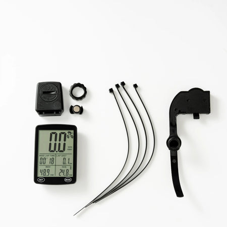 Bike Accessories Bicycle Computer &ndash; Crystal-Clear Digital Display black