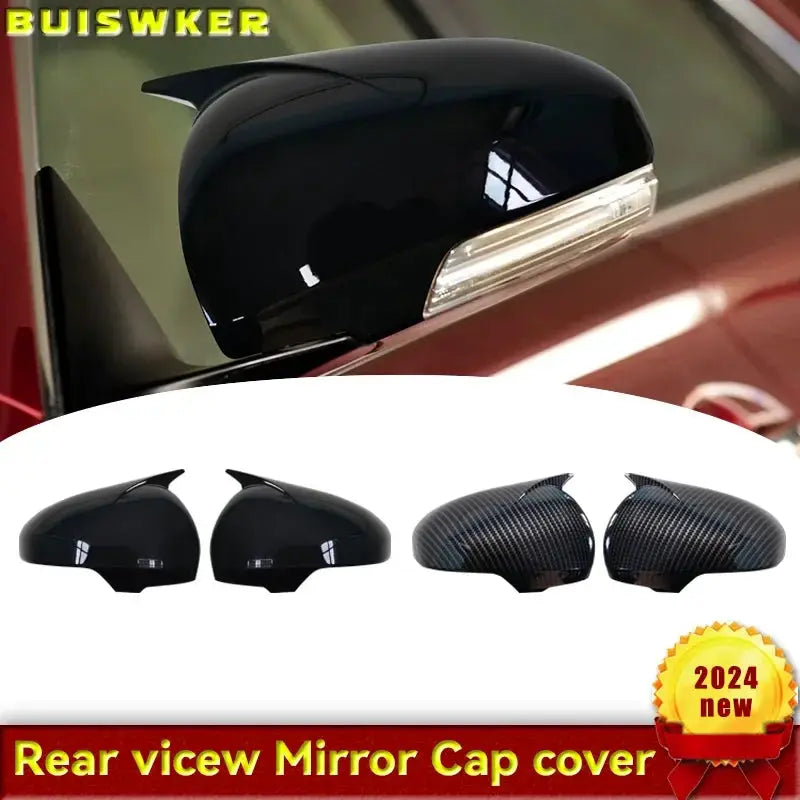 Sticker Trim Car-styling Carbon Fiber Auto Parts Car Side Door Rearview Mirror Cover Caps Fit for Toyota Mark X Reiz 2010 - 2016 by InterCyprus Trading Ltd