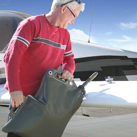 ZUIMI Portable TPU Fuel Bladder - 5L/10L/20L/30L Off-Road Petrol Can