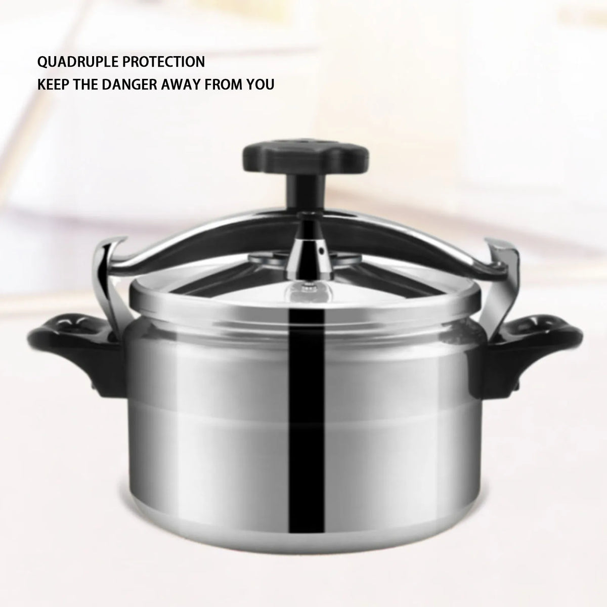 Explosion Proof Pressure Cooker 4-5L Aluminum &ndash; Gas Stove