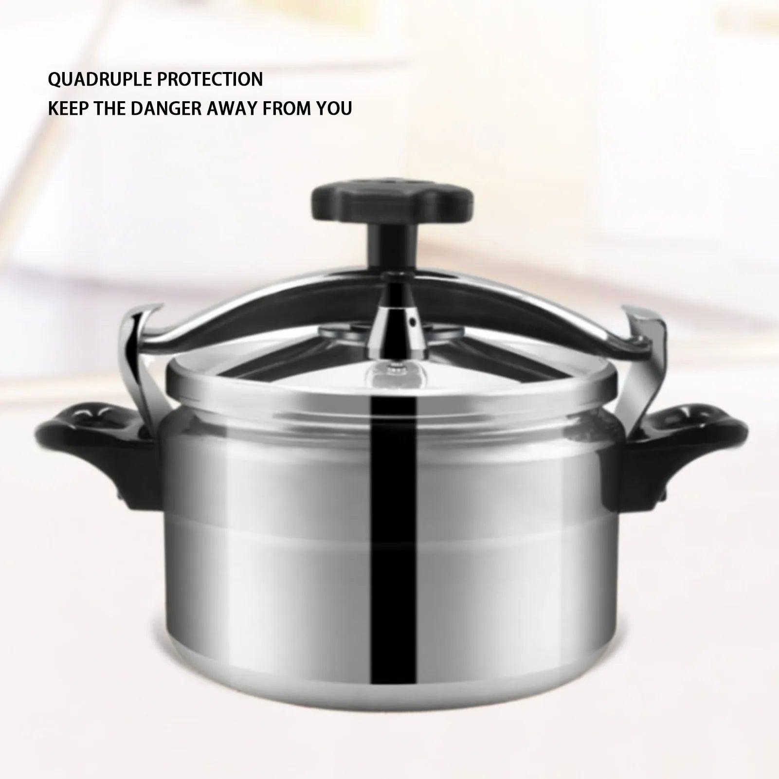 Explosion Proof Pressure Cooker 4-5L Aluminum &ndash; Gas Stove