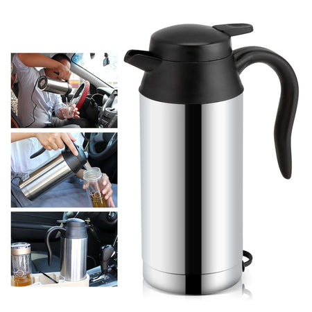 12V 750ML Car Heating Cup Stainless Steel &ndash; Rapid Heating
