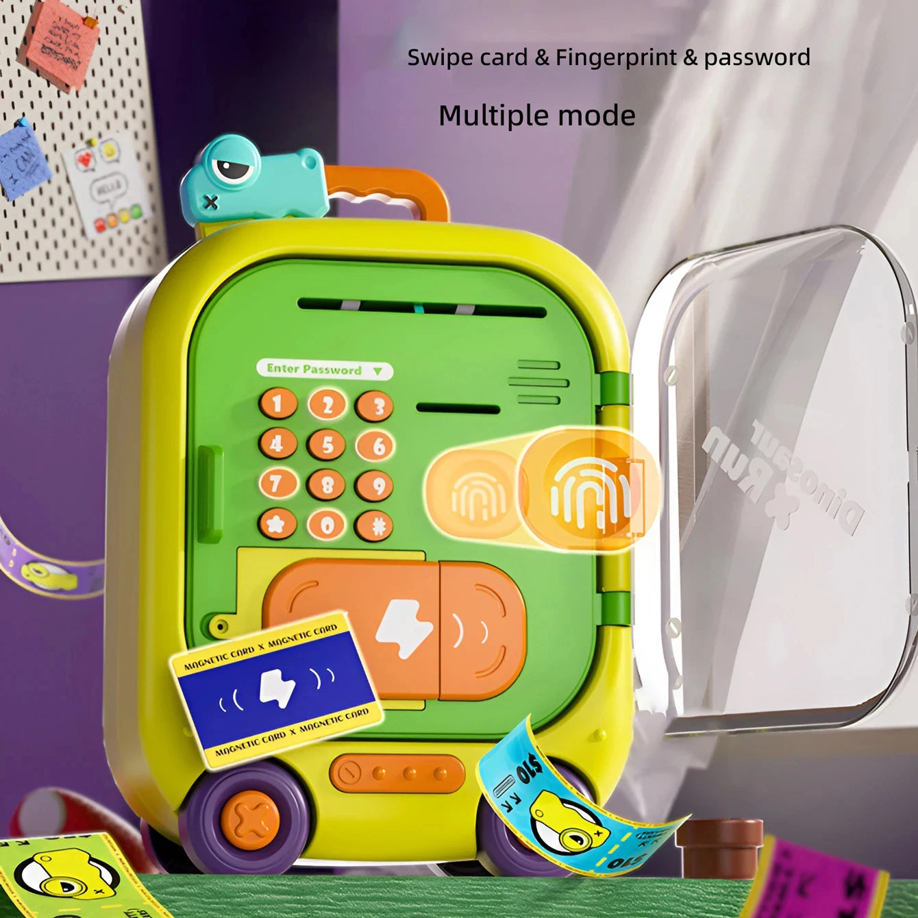 Piggy Bank CQ001 &ndash; Password Lock and Auto Save Function