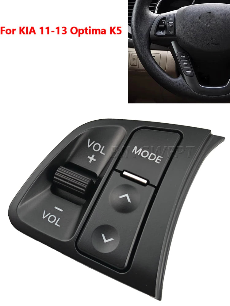 Interruptor de Controlo Remoto do Volante ABS para KIA K5 Optima 2011-2013