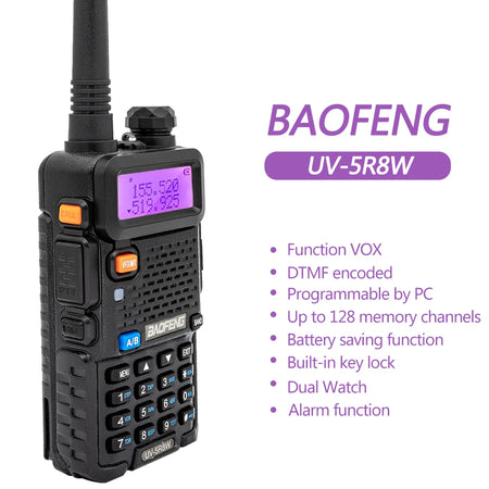 Baofeng UV-5R &ndash; Dual Band Ham Radio 5W Power Long Range
