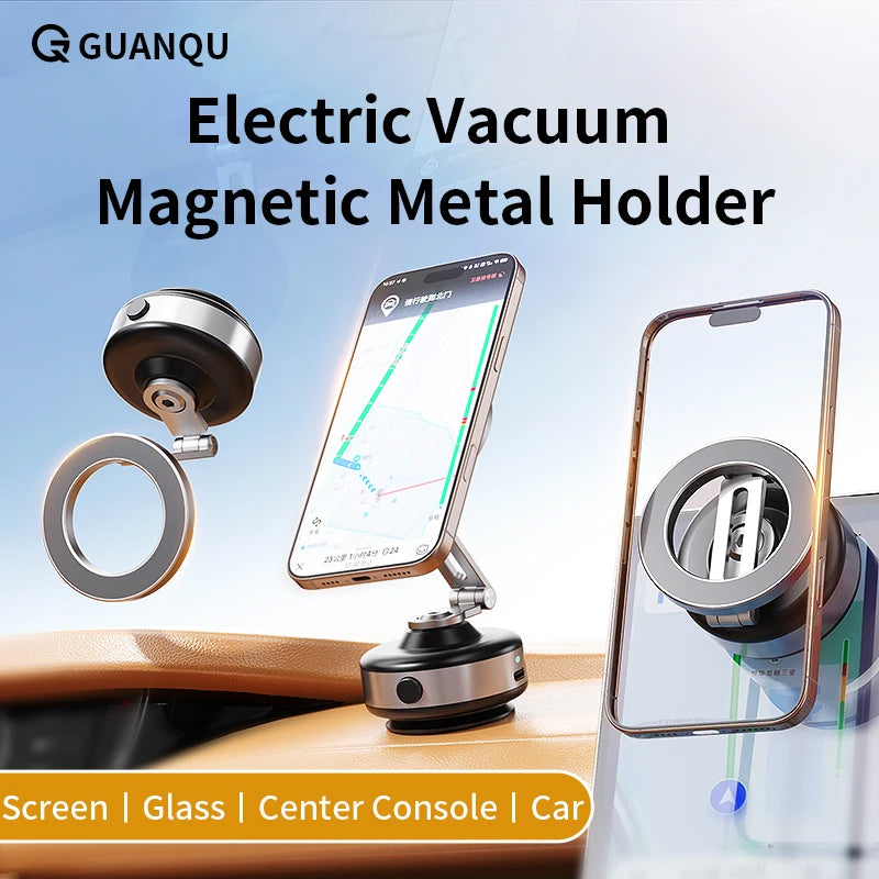 CrownQu Car Mount &ndash; 360 Degree Rotation with Strong Suction