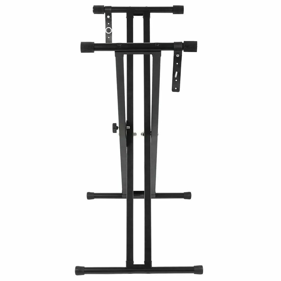 Suport pentru Tastatură X Style Dublu Răsucit Reglabil 61 99cm