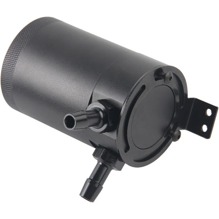 Universal Aluminum Oil Catch Can With Dual Ports And Baffle by InterCyprus Trading Ltd