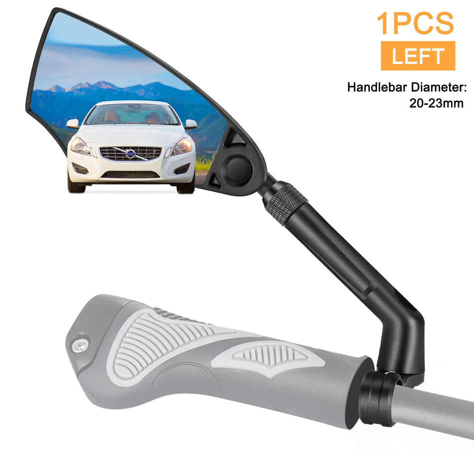 Καθρέφτης Ποδηλάτου Toptrek Αντιθαμβωτικός, Ευρεία Ορατότητα, Περιστροφή 360 Μοιρών