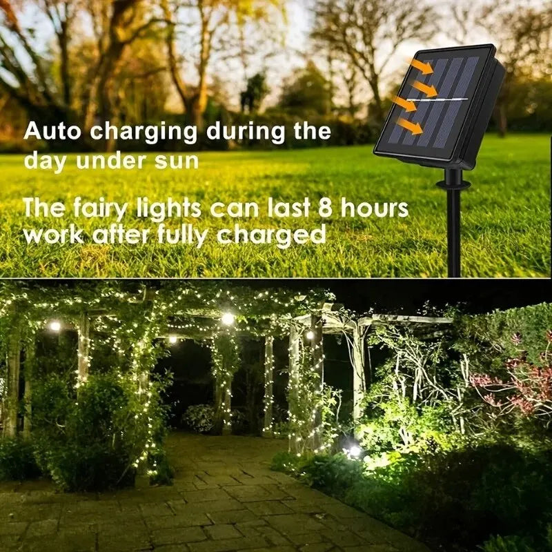 Solar Light String &ndash; Eco-Friendly Solar Powered Design