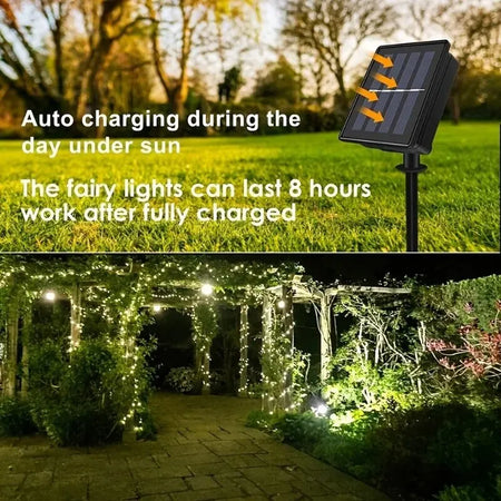Solar Light String &ndash; Eco-Friendly Solar Powered Design