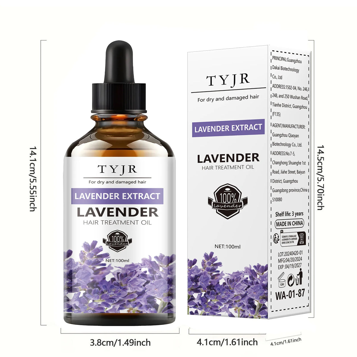 Water Ice Levin Lavender Essential Oil &ndash; Pure Relaxation for Skin and Hair