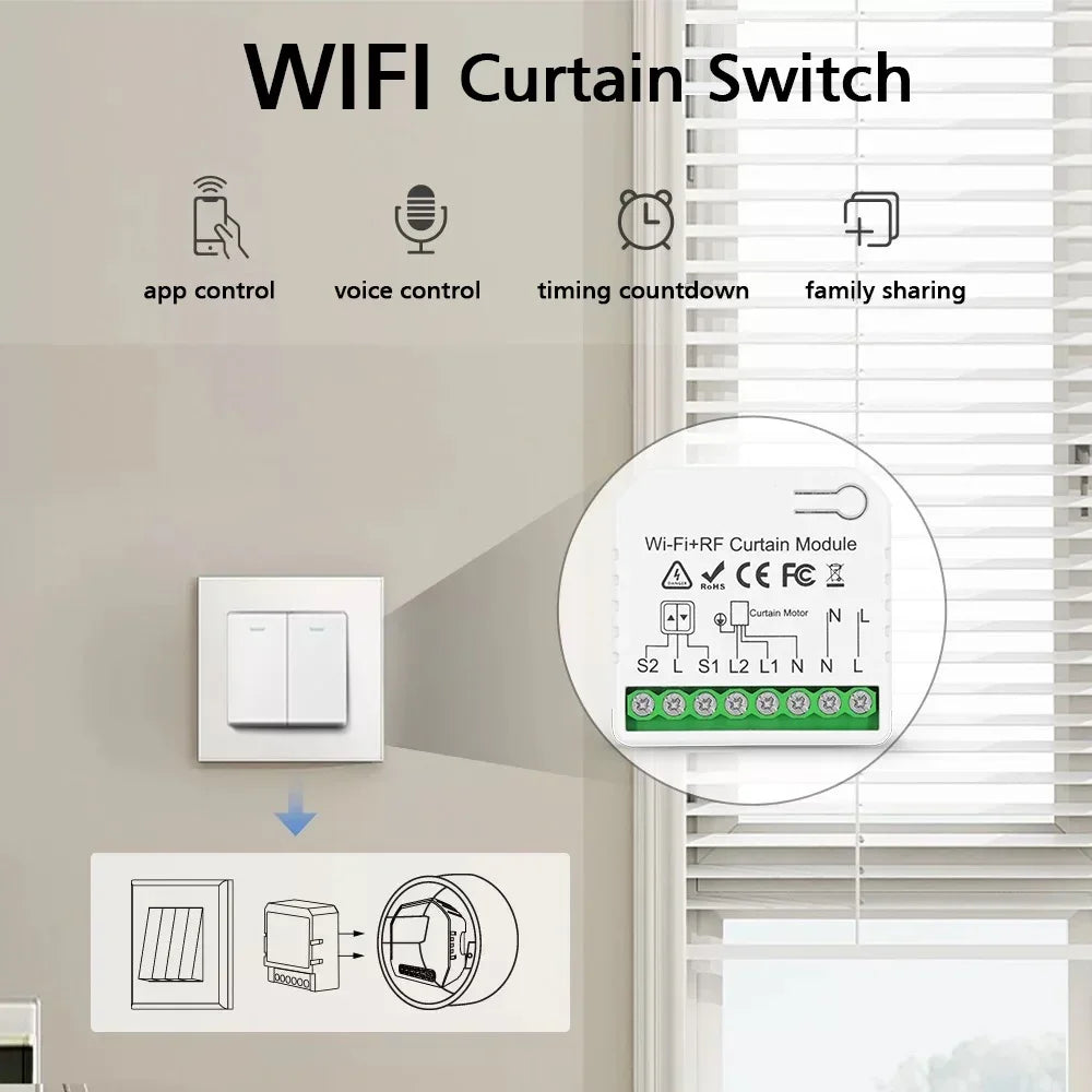 Tuya Smart WiFi Module &ndash; Voice Control RF433 Remote