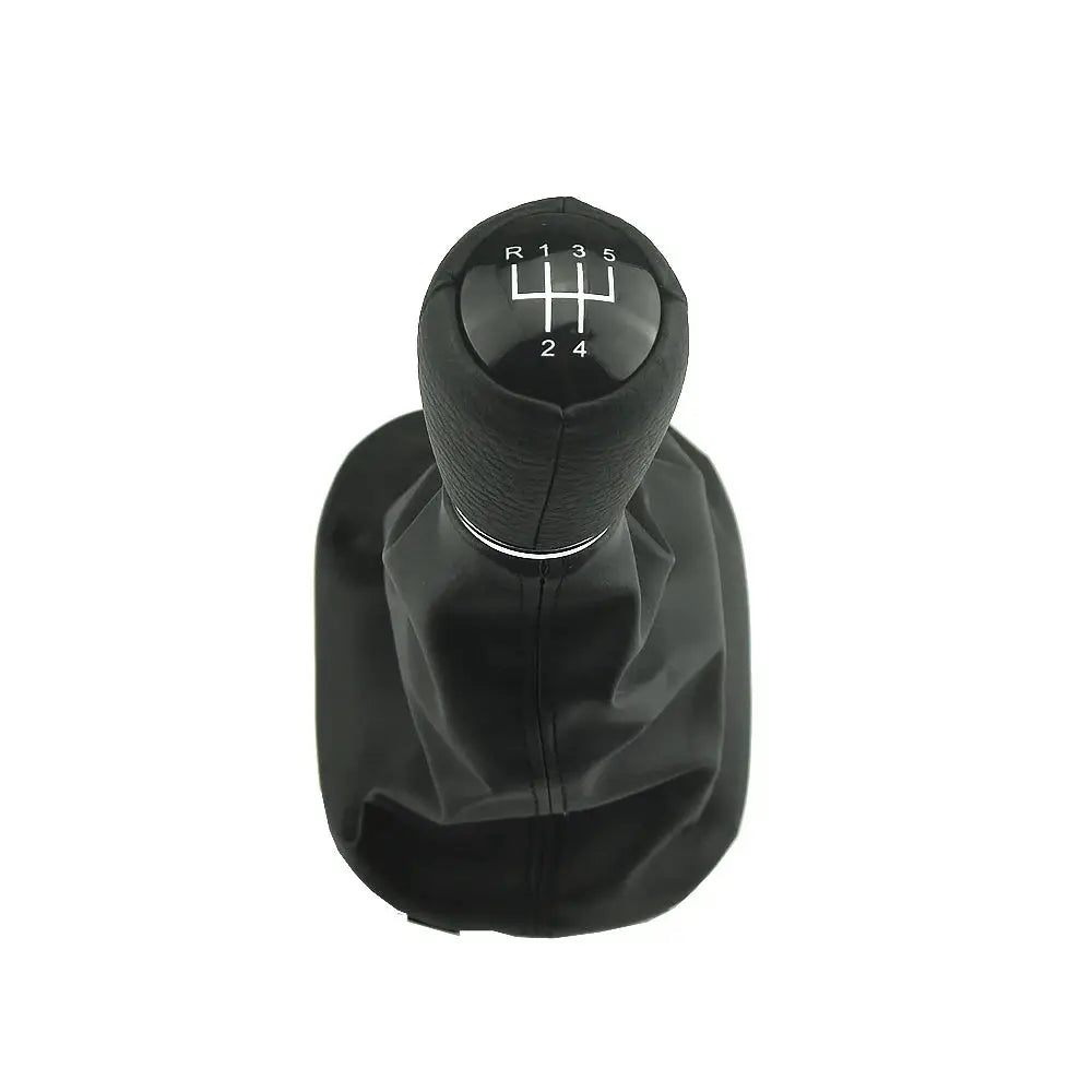 Gear Shift Knob With Leather Grip For Seat Leon Mk1 5 Speed by InterCyprus Trading Ltd