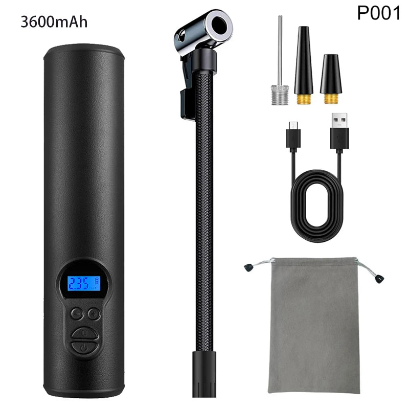 CHEGIT P003 Wireless Inflator - Portable USB Rechargeable P001