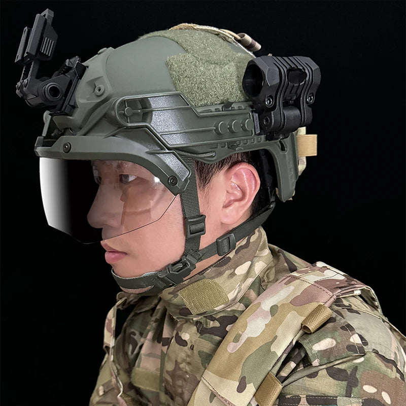 FAST Riot Helmet BOOIU &ndash; Lightweight ABS Protection
