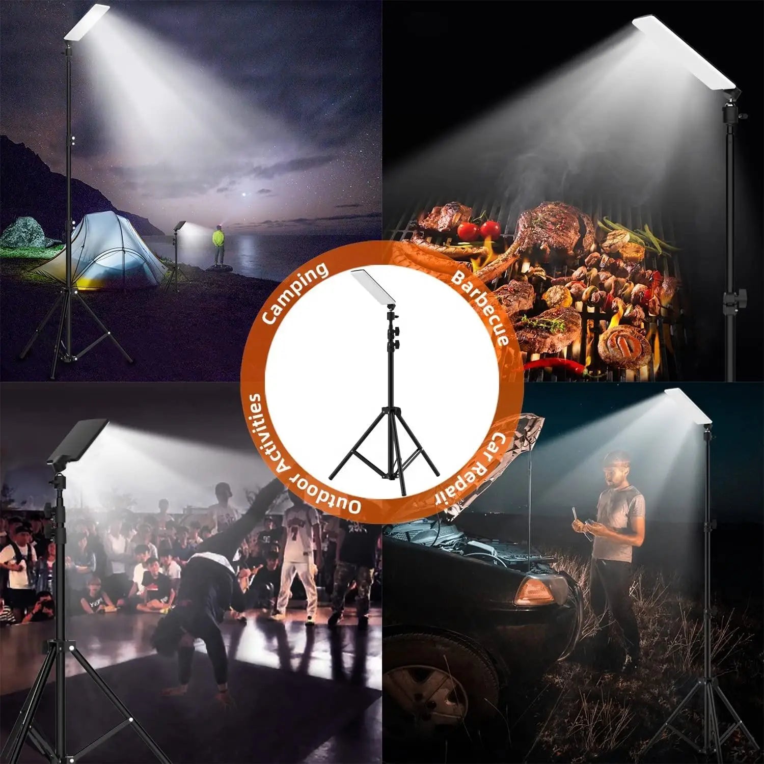 HENGYU 1680 Lumen Portable LED Work Light &ndash; Exceptional Brightness for Outdoor Adventures