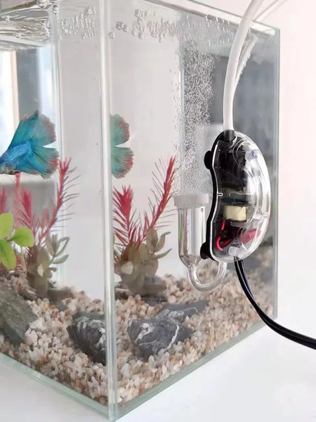 Portable Aquarium Mini Oxygen Pump &ndash; Low Noise USB Charging