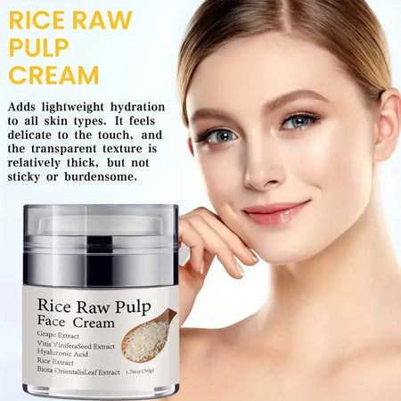Rice Milk Moisturizing Cream &ndash; Brightening Anti-Aging Formula