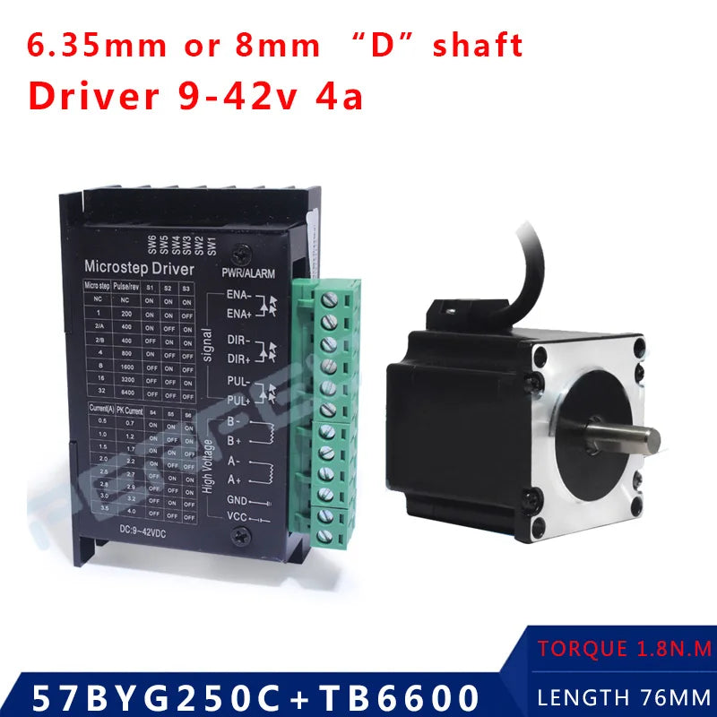 Nema 23 Stepper Motor D Shaft &ndash; Exceptional Precision and Reliability
