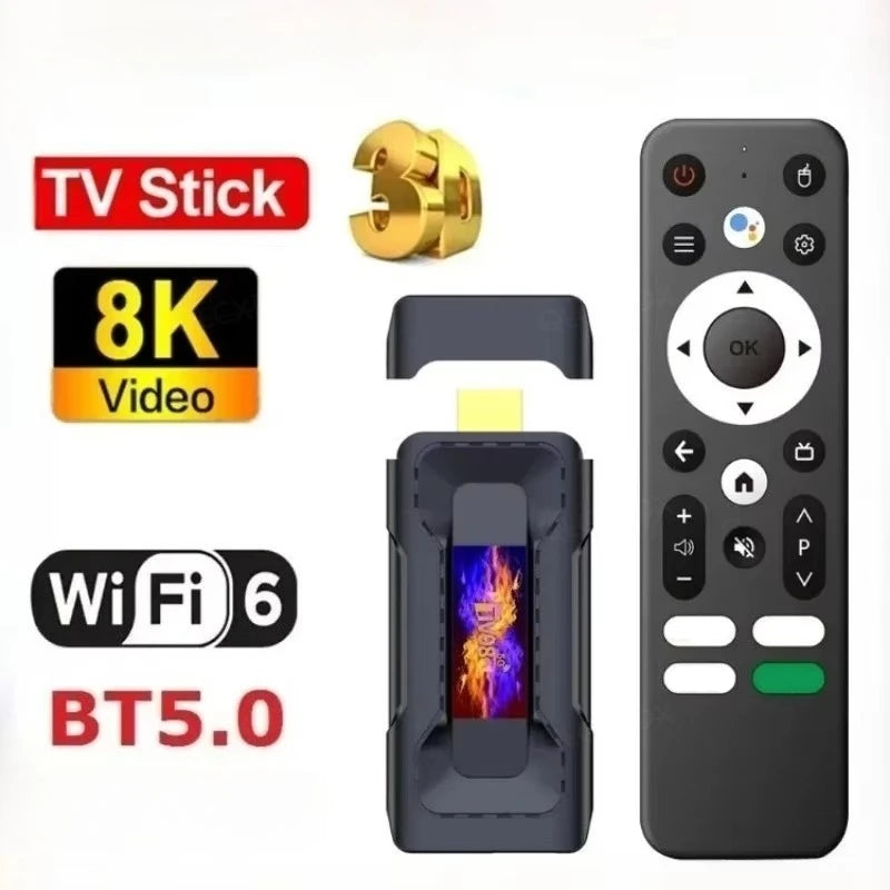 TV98 RK3528 Android 13 TV Stick &ndash; 8K Streaming HDR Pro