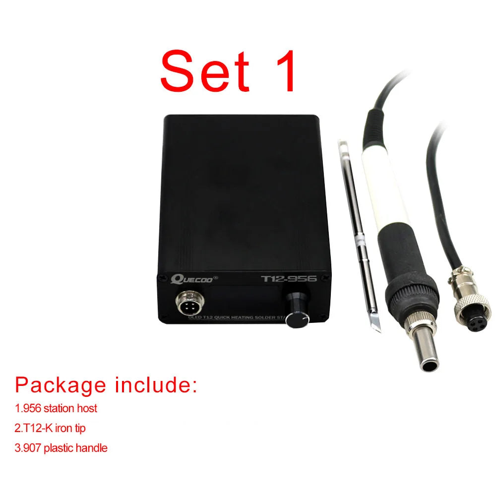 T12-956 OLED-STC Soldering Station &ndash; Bright OLED Display SET1