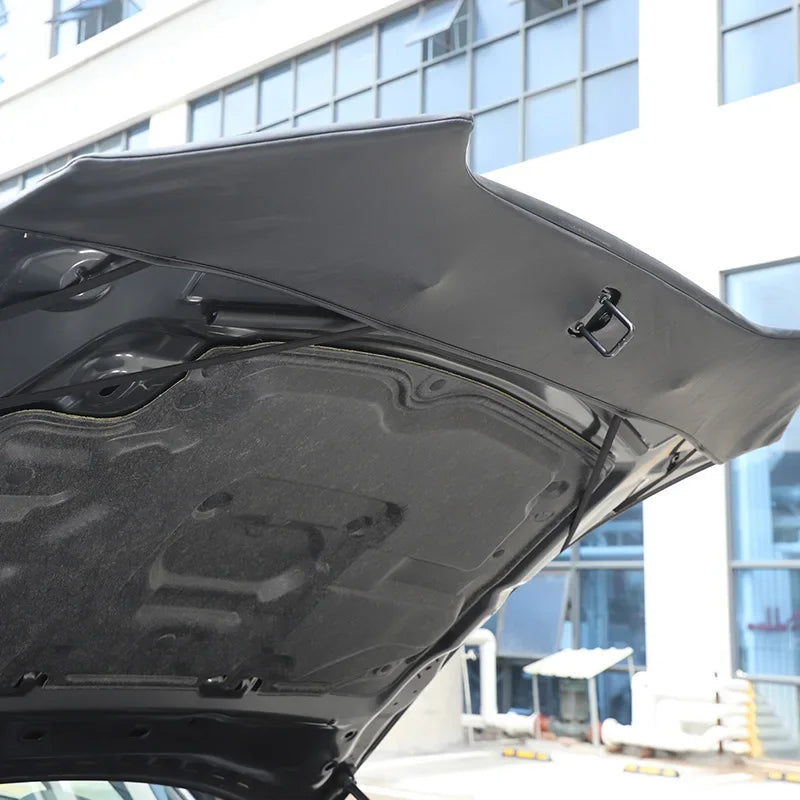 Defletor de Capot em Pele Mazda MX5 Escudo Preto Exterior