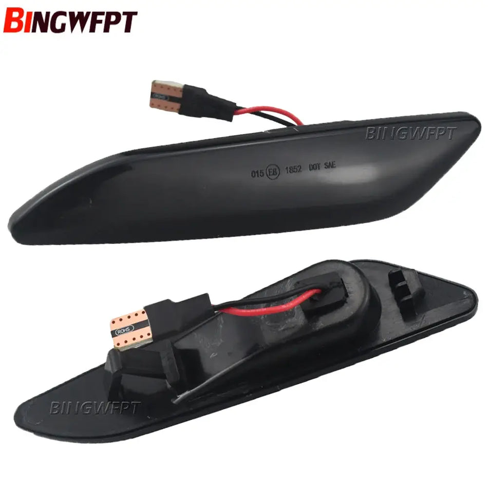 1 Pair LED Dynamic Side Marker Light Arrow Turn Signal Blinker Lamps For Alfa Romeo 156 147 For Fiat Tipo Lancia Delta 3 Ypsilon by InterCyprus Trading Ltd